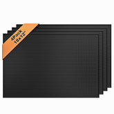 Botyboty tapete barra goma 18x12 negro protege superficies y derrames.