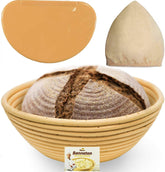 Bread Bosses banetón 9 pulgadas exterior para pan crujiente y uniforme