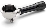 Breville portafiltro 54mm en acero inoxidable, frente visible, ideal para extracción estable