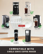 Brew Choice filtros 1-2 tazas en uso para Ninja Pod
