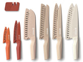 Conjunto Brewin de cuchillos al completo, ideal para cocina diaria y camping.