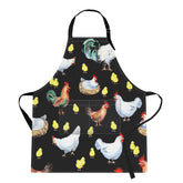 Bribay delantal para mujer con bolsillos, ideal para cocinar y limpiar