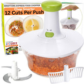 Brieftons Express, picadora manual en uso diario que ahorra tiempo.