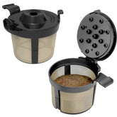 Brikinte dos paquetes filtro canasta Ninja pb051 pb041st reutilizable para cafetera.