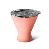 BrüMate MargTini 10 onzas, vaso sin tallo, mantiene cócteles fríos y sin condensación.