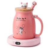 Bsigo taza gato cerámica, ideal para café o té caliente con estilo.