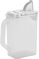 Buddeez contenedor-pantry-cocina-tapa-abatible ofrece almacenamiento ordenado y acceso cómodo.