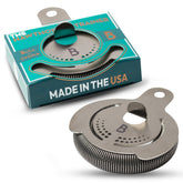 Bull in China Hawthorne Strainer, cuerpo inoxidable para uso profesional y duradero.