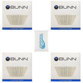 Filtros Bunn con paredes altas para extracción estable y sin sedimentos.