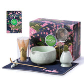 Buucup tazon matcha ceramico menta, ideal para mezclar y servir matcha.