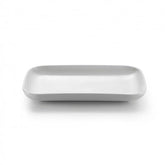 Buydeem CT1004, placa cerámica de 11 pulgadas, blanca, ideal para servir al vapor