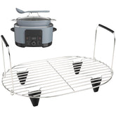 BYKITCHEN rejilla para asar y vapor compatible con Ninja Foodi Pro 8,5 qt ofrece mayor versatilidad