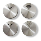 Bytex tapa ajustable para frascos Mason, cuatro unidades para especias.