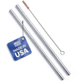 Bywater Stainless pajitas de 10.5 pulgadas, reutilizables para bebidas diarias.