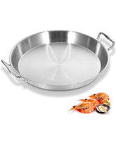 Sartén Bzayeat de 12 pulgadas para paella con socarrat crujiente