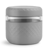 Cafezi tazón cristal para almuerzo con tapa, ideal para comidas rápidas y limpias
