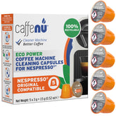 Caffenu: cápsulas de limpieza para Nespresso Línea Original mejoran el sabor.