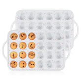 CAKETIME mini muffin pan, marco reforzado, facilita desmoldado y horneado estable.