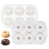 CAKETIME pan mini Bundt con refuerzo metalico y asas para un manejo seguro.