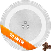 CALPALMY placa giratoria 10 pulgadas para microondas, giro estable para calentamiento uniforme