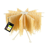 Cambom secador de pasta plegable con 10 barras para secar espaguetis.