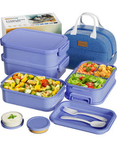 Canfanni contenedor Bento de 74oz para comidas completas en cada comida.
