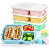 Caperci Bento: almuerzo con 3 compartimentos para comidas equilibradas.