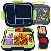 Caperci Bento Dinosaurio, cierre hermético para comida fresca.