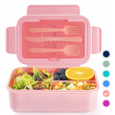 Caperci Clásica frente rosa, ideal para almuerzos equilibrados en el trabajo.