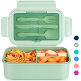 Caperci Classic lunch box con tres compartimentos para comidas balanceadas.