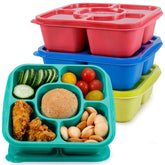 Caperci Original Bento muestra el contenedor principal de 5 compartimentos para comidas equilibradas.