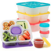 Caperci Original Bento con 5 compartimentos para snack equilibrado.