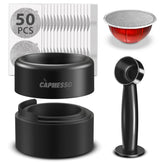 CAPMESSO kit de relleno para Vertuoline con tapas de aluminio preservando la frescura