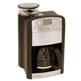 Capresso CoffeeTeam GS con molinillo cónico, mejora aroma gracias a la molienda lenta.