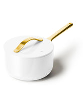 Caraway cazo cerámico de 3 cuartos con tapa para risotto perfecto