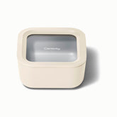 Caraway contenedor de vidrio de 4.4 tazas con tapa de cristal para mantener la frescura