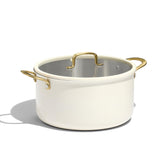 CAROTE olla 8QT con 3 capas de acero inoxidable para cocción uniforme