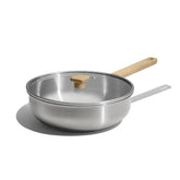 Sartén CAROTE 10" con tapa, calor uniforme para freír y saltear