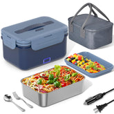 Carsolt lonchera eléctrica 1.8L, calentando comida de forma rápida y uniforme.