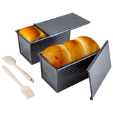 Cartman pan Pullman 9x4 con tapa ideal para pan casero
