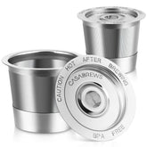CASABREWS CASKF02 filtro recargable en acero para reutilizar y reducir residuos