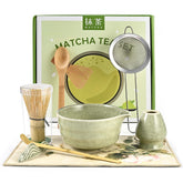 Casuenia Set de Batidor de Matcha: tazon ceramico para preparacion suave