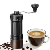 Molinillo manual CEVING con ajuste externo para café expreso y filtrado.