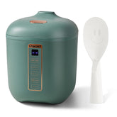CHACEEF mini arrocera con capacidad de 2 tazas crudas, ideal para porciones pequeñas.