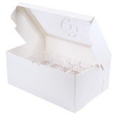 Chaney Depot: bandeja 24 cavidades blanca para porciones uniformes.