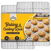 Rejilla Checkered Chef de enfriamiento 10x15 para cocina eficiente