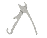 Pinza Chef Pomodoro para pizza de 8 pulgadas, manipulación segura.