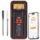 Termómetro Cheflab de carne inalámbrico con dock para monitoreo sencillo.