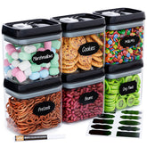 Chef's Path: cajas herméticas de 1.5 L con tapa apilable para frescura diaria.