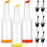 CHENGU botellas vertedoras de jugo 34oz para uso diario y bar